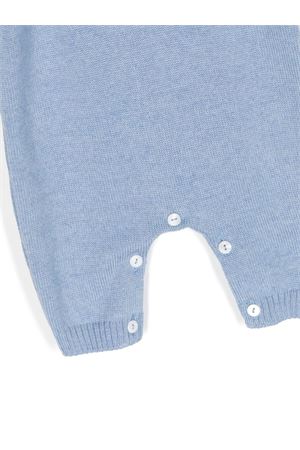 Light blue virgin wool romper LITTLE BEAR KIDS | 7112AZZURRO